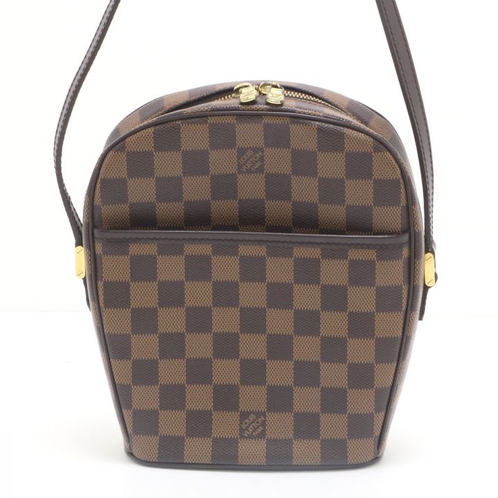 中古】 LOUIS VUITTON ルイヴィトン ダミエ イパネマPM ショルダー ...