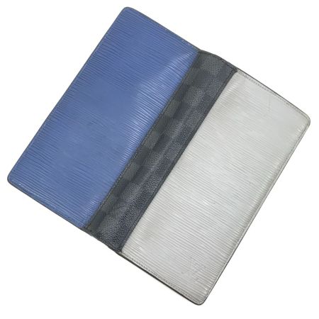  LOUIS VUITTON ルイヴィトン 長財布 エピ ダミエグラフィット ポルトフォイユ ブラザ  M62910 ブルー×グレー