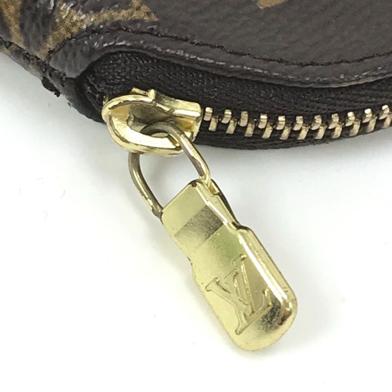 中古】 LOUIS VUITTON ルイヴィトン モノグラム ポルト モネ・ロン ...