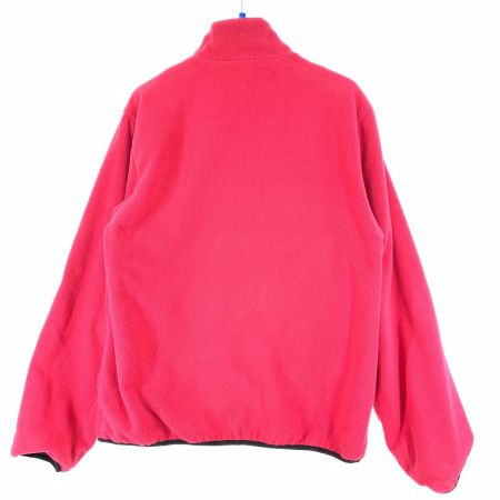  HUF メンズ フリースジャケット  SIZE L CRISIS REVERSIBLE JACKET ブラック×ピンク