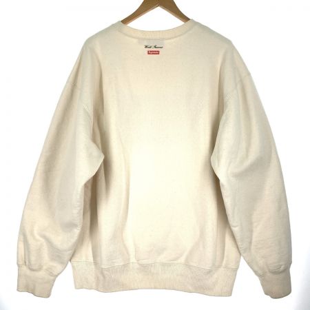  Supreme シュプリーム メンズ スウェット SIZE L 20FW Aerial Crewneck ナチュラル