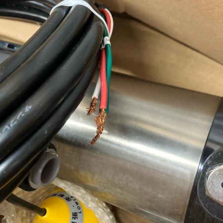 荏原製作所 水中ポンプ エバラポンプ 3相 200v 40DWSA5.25B シルバー 説明書 箱付