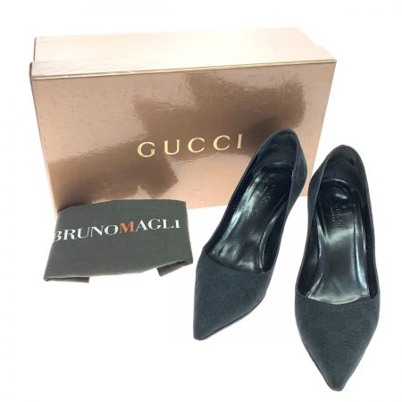  GUCCI グッチ レディース パンプス GG SIZE 22cm 171062 35CJ ブラック