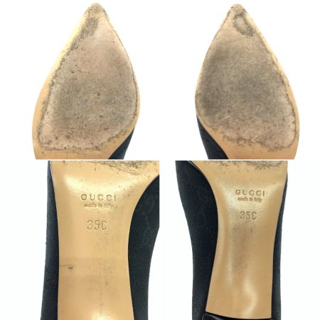 GUCCI グッチ レディース パンプス GG SIZE 22cm 171062 35CJ ブラック