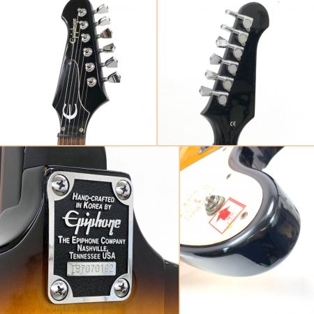 エレキギター　HAND-CRAFTED IN KOREA BY EPIPHONE エレキギターHAND-CRAFTED IN KOREA BY EPIPHONE