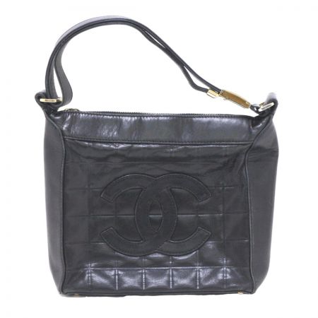  CHANEL シャネル チョコバー ワンショルダーバッグ 6861240 ブラック