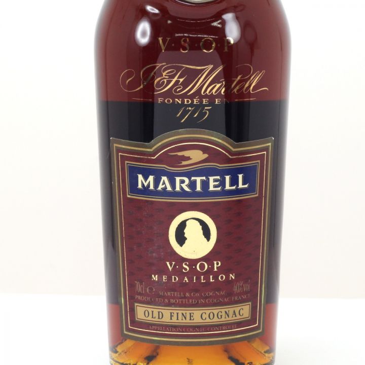 MARTELL マーテル コニャック V.S.O.P MEDAILLON 700ml 40度 箱付き 未開栓｜中古｜なんでもリサイクルビッグバン