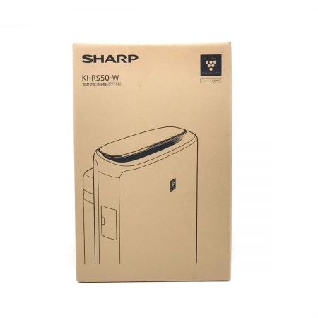  SHARP シャープ プラズマクラスター25000 加湿空気清浄機 KI-RS50-W ホワイト系 2022年製 KI-RS50