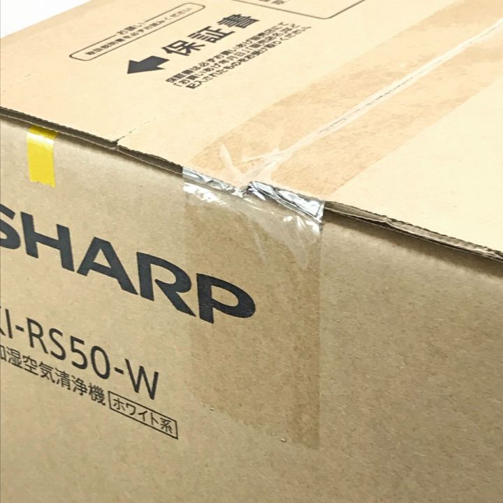 SHARP シャープ プラズマクラスター25000 加湿空気清浄機 KI-RS50-W ホワイト系 2022年製  KI-RS50｜中古｜なんでもリサイクルビッグバン