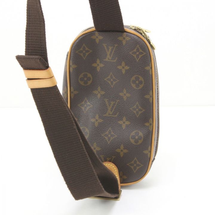 LOUIS VUITTON ルイヴィトン ウエストバッグ モノグラム ポシェットガンジュ M51870｜中古｜なんでもリサイクルビッグバン