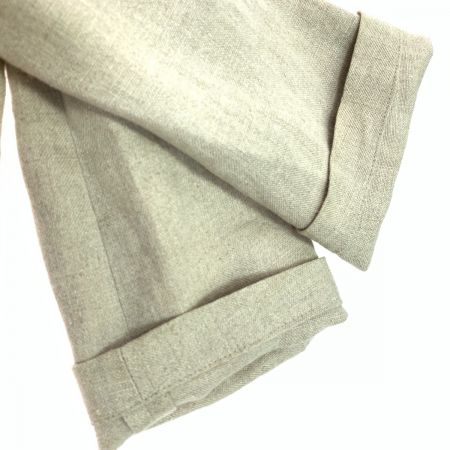  COMME des GARCONS コムデギャルソン メンズ ジャケット SIZE M  麻 PE-J073 PE-J073 ベージュ