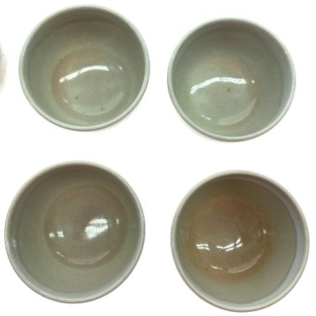  萩焼 天鵬山 椿窯 和食器 湯呑みセット 急須1・湯呑み15セット・茶殻入れ