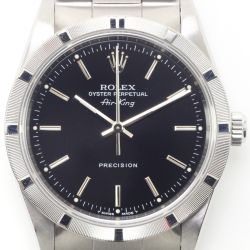 $$ ROLEX ロレックス エアキング 自動巻き 腕時計 14010 Cランク