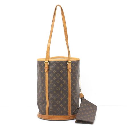  LOUIS VUITTON ルイヴィトン モノグラム バケット27 トートバッグ M42236 ブラウン