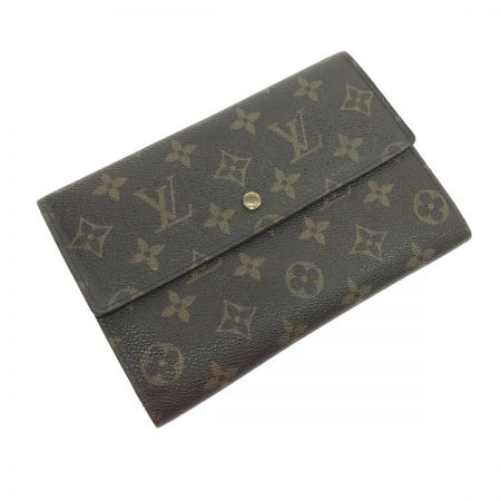  LOUIS VUITTON ルイヴィトン 手帳カバー モノグラム ポシェットパスポート M60135 ブラウン