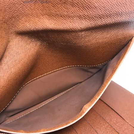  LOUIS VUITTON ルイヴィトン 手帳カバー モノグラム ポシェットパスポート M60135 ブラウン
