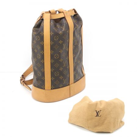  LOUIS VUITTON ルイヴィトン モノグラム ランドネPM リュック M42243 ブラウン