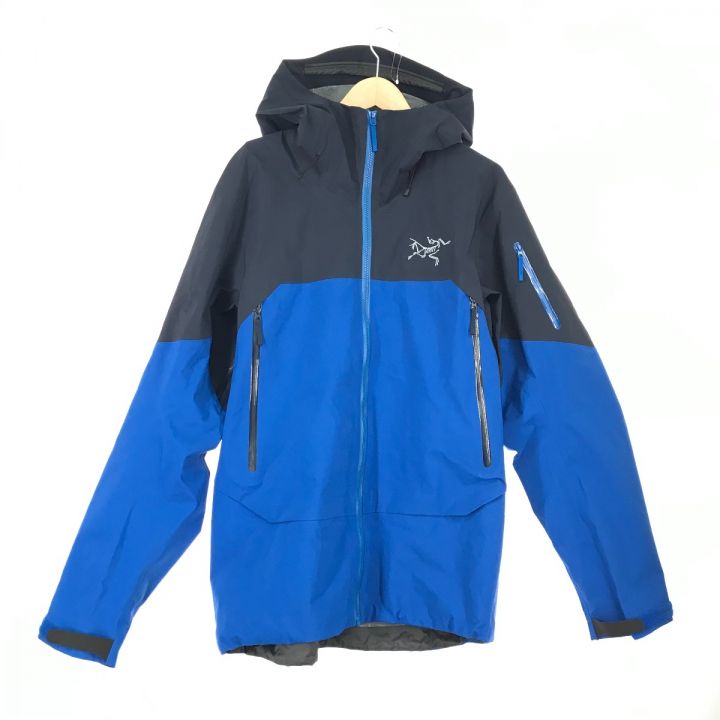 ARC'TERYX アークテリクス GORE TEX PRO RUSH JACKET ナイロンパーカー 19610 CA34438  ネイビー×ブルー｜中古｜なんでもリサイクルビッグバン