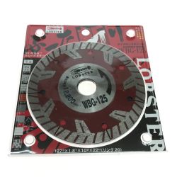 $$ LOBSTER ロブスター ダイヤモンドホイール WBG-125 Sランク