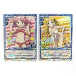 $$  プレシャスメモリーズ 魔法少女まどか☆マギカトレカ 鹿目まどか+巴マミ(箔押しサイン入り) Aランク