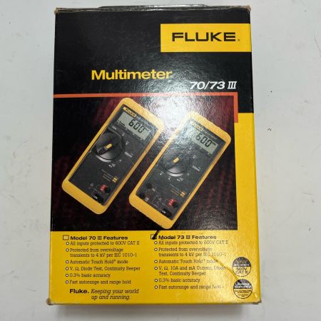 FLUKE フルーク デジタルマルチメーター 73Ⅲ