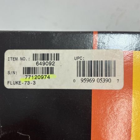 FLUKE フルーク デジタルマルチメーター 73Ⅲ
