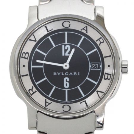  BVLGARI ブルガリ ソロテンポ ST35S クォーツ 腕時計 ST35S