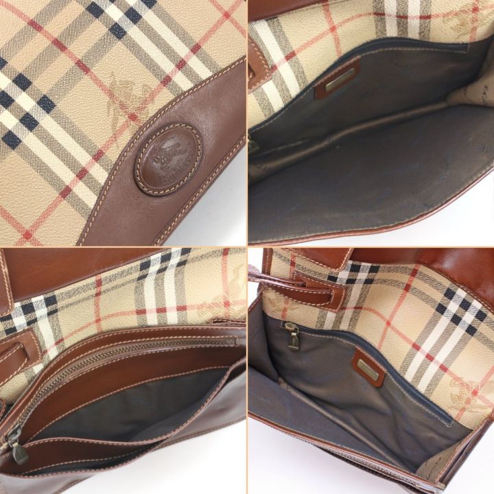 Burberrys バーバリーズ ノバチェック セカンドバッグ ベージュ｜中古  
