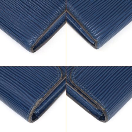  LOUIS VUITTON ルイヴィトン エピ ポルトフォイユ・サラ 2つ折り長財布 M60585 アンディゴブルー