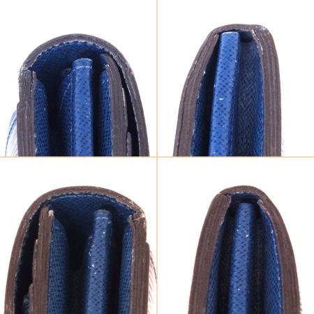  LOUIS VUITTON ルイヴィトン エピ ポルトフォイユ・サラ 2つ折り長財布 M60585 アンディゴブルー