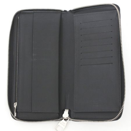  LOUIS VUITTON ルイヴィトン ダミエ コバルト ジッピーウォレット ヴェルティカル 長財布 N62240 ブラック×ネイビー