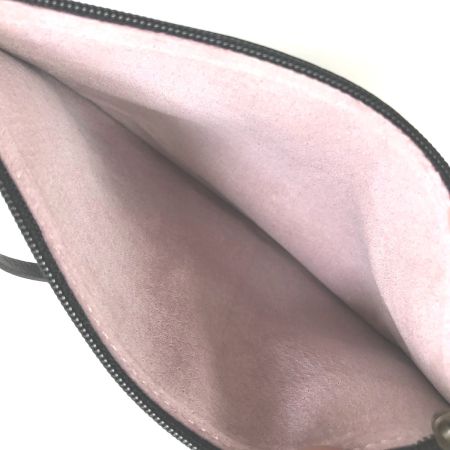  土屋鞄 ギャザーショルダー ミニポーチ付 ブラック