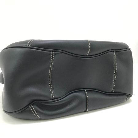  土屋鞄 ギャザーショルダー ミニポーチ付 ブラック