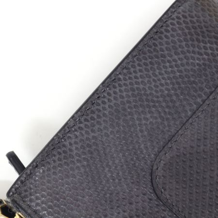  BVLGARI ブルガリ セルペンティ ファスナー長財布 287257 グレー