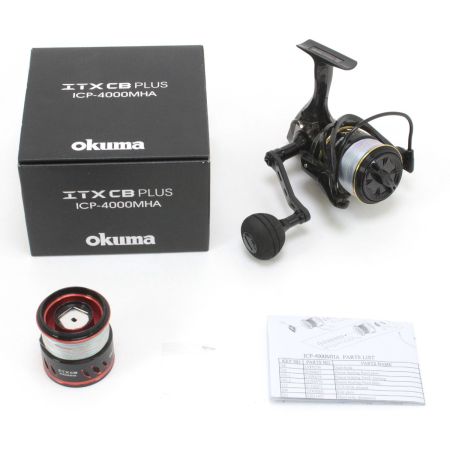  okuma スピニングリール 替えスプール付 ICP-4000MHA 48105