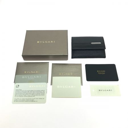  BVLGARI ブルガリ コインケース 282856 ブラック