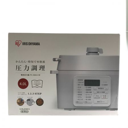  IRISOHYAMA アイリスオーヤマ 電気圧力鍋 PC-MA4-W