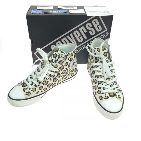  CONVERSE コンバース 33500330 LEOPARD HI 27cm ゴルフシューズ