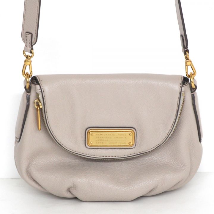 MARC BY MARC JACOBS マークバイマークジェイコブス ショルダーバッグ M0005338-116  ベージュ｜中古｜なんでもリサイクルビッグバン