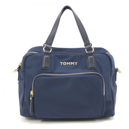  TOMMY HILFIGER トミーヒルフィガー 2WAYショルダーバッグ ネイビー