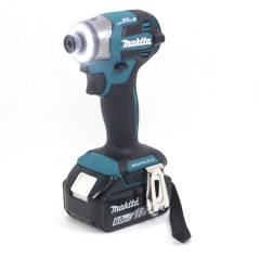 Makita マキタ  充電式 インパクトドライバ TD173DRGX   18V 6.0Ah ブルー Sランク