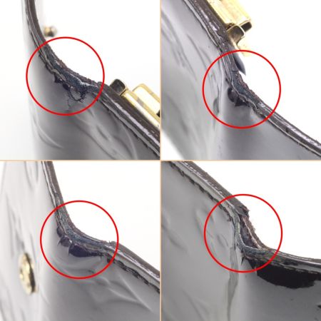  LOUIS VUITTON ルイヴィトン キーケース ヴェルニ ミュルティクレ4  M93517 アマラント