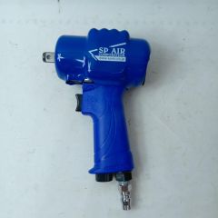 SP AIR エアツール ミニインパクトレンチ SP-7146EX ブルー 常圧 本体のみ 美品 Aランク