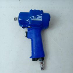 SP AIR エアツール ミニインパクトレンチ SP-7146EX ブルー 常圧 本体のみ 美品 Aランク