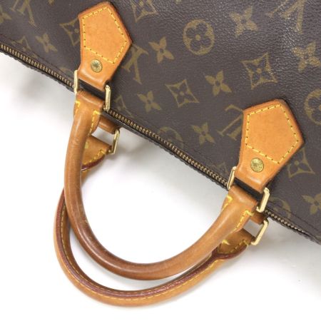  LOUIS VUITTON ルイヴィトン モノグラム スピーディ35 ボストンバッグ M41524 ブラウン
