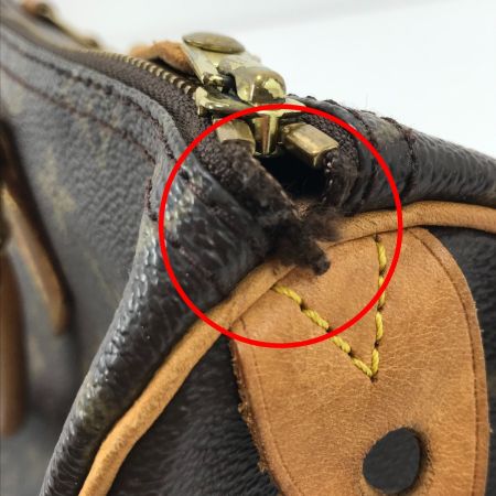  LOUIS VUITTON ルイヴィトン モノグラム スピーディ35 ボストンバッグ M41524 ブラウン