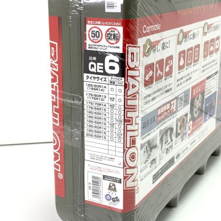  CARMATE カーメイト 非金属タイヤチェーン バイアスロン クイックイージー (R80) QE6