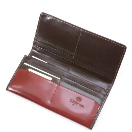  KIEFERNEU 長財布 ボルドー