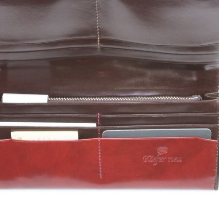  KIEFERNEU 長財布 ボルドー