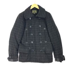  Nigel Cabourn メンズ Pコート SIZE 46 8080000002 ブラック Bランク
